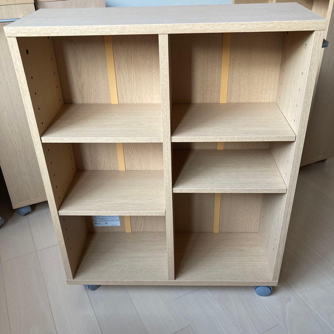 アイリスオーヤマ キャスター付き収納カート×6台のうち3台①