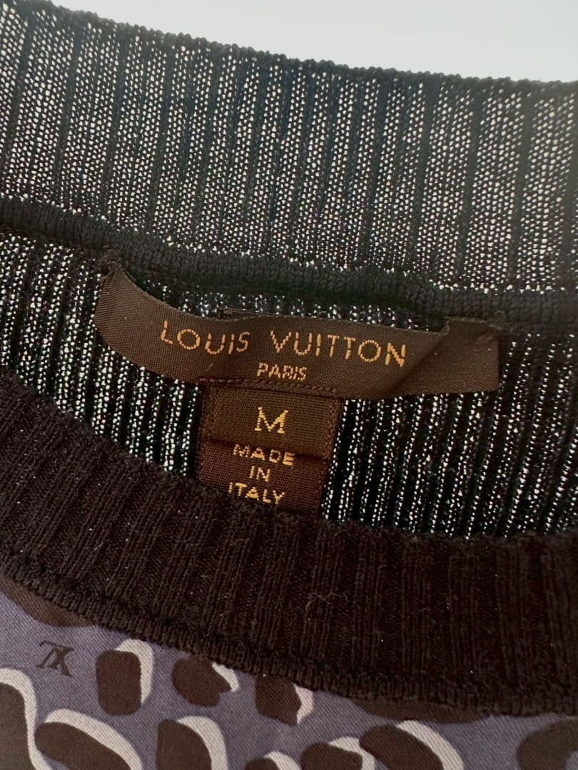 Louis Vuitton レオパード柄 半袖Tシャツ M