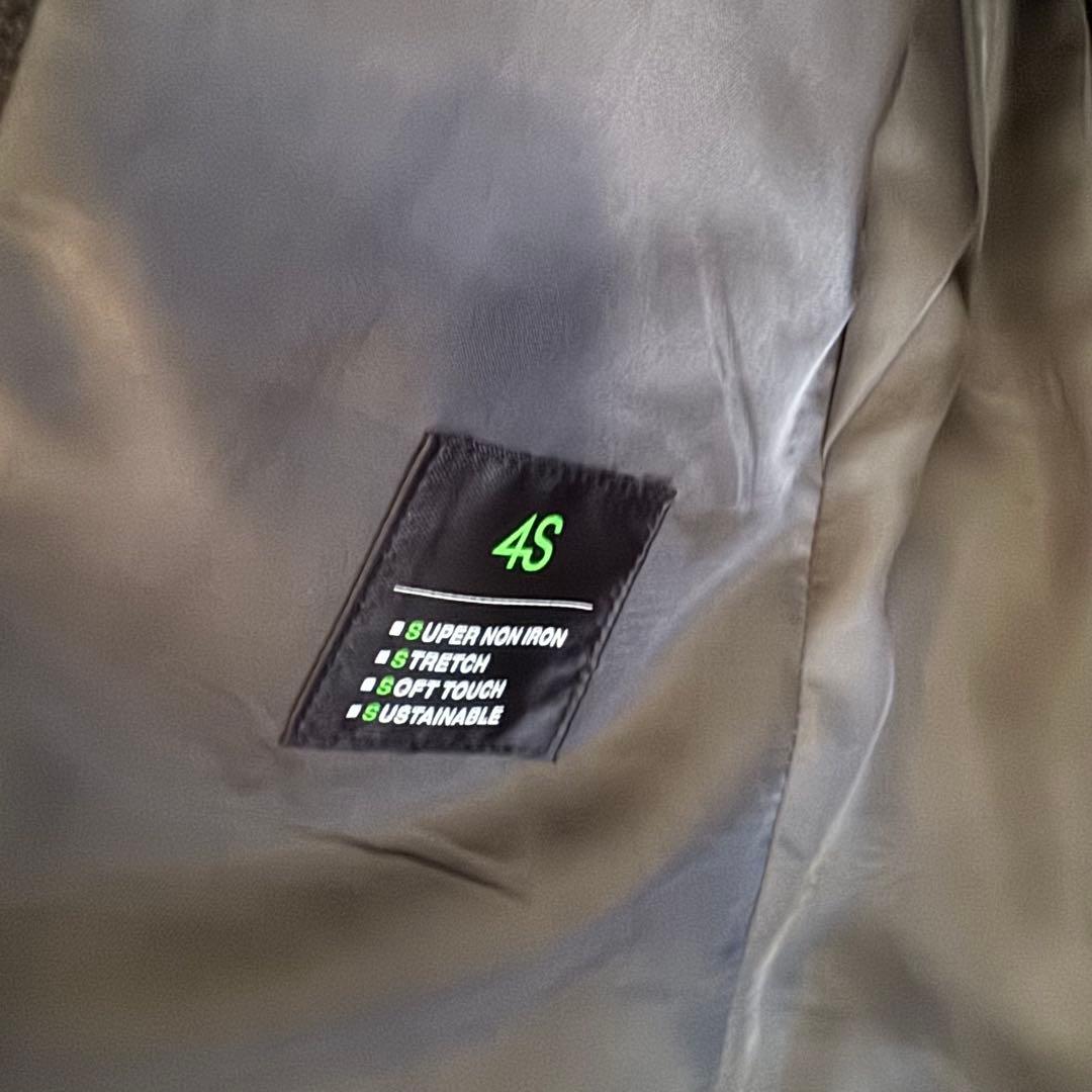 【価格交渉歓迎】スーツセレクト4S SLIM TAPERED SUIT ブラウン