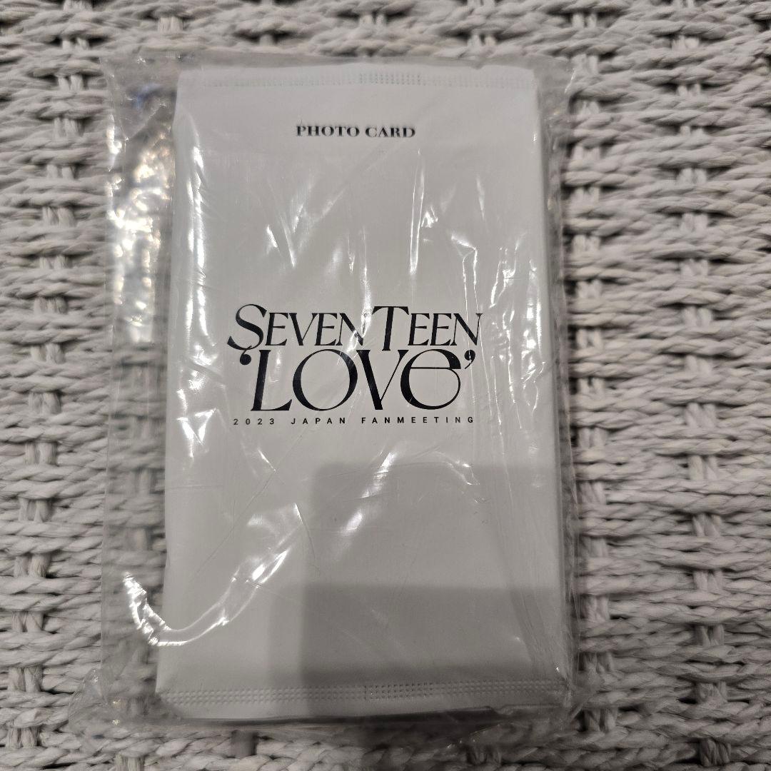 【匿名配送】SEVENTEEN LOVE　トレカ　未開封10パック