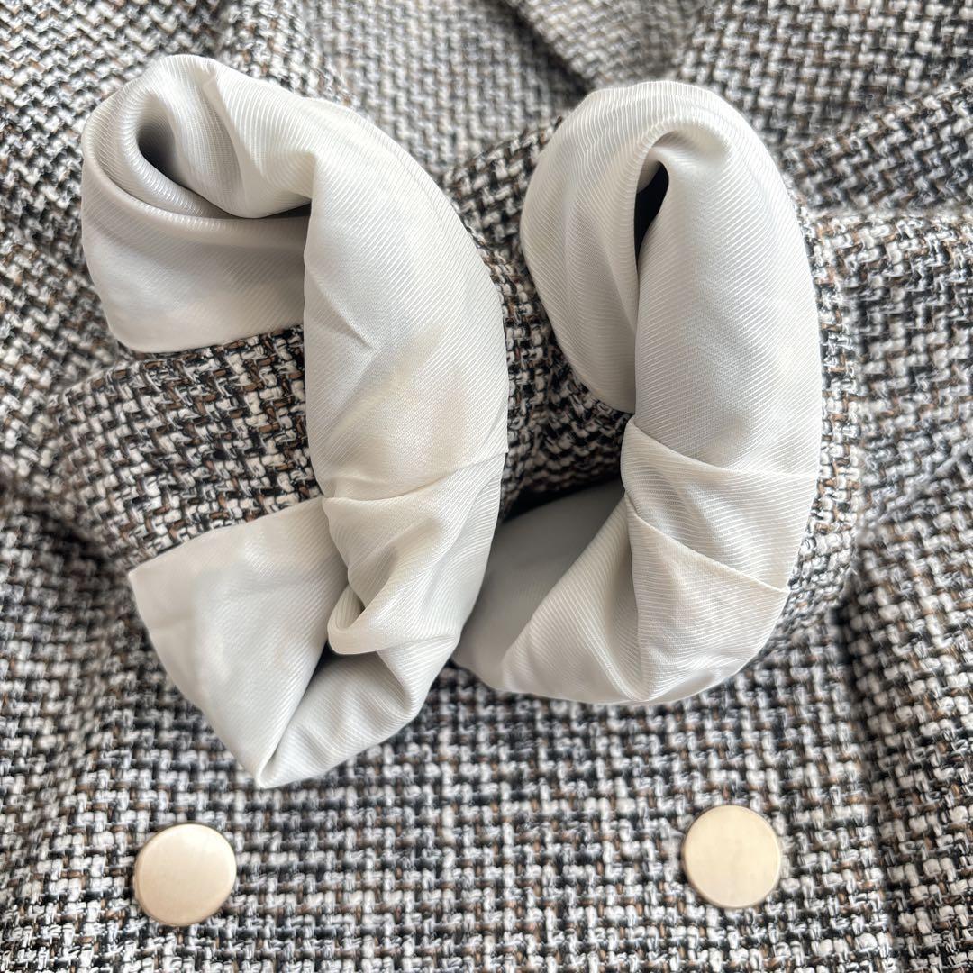 ミラオーウェン BAILA掲載 ツイード ダブルブレストジャケット美品