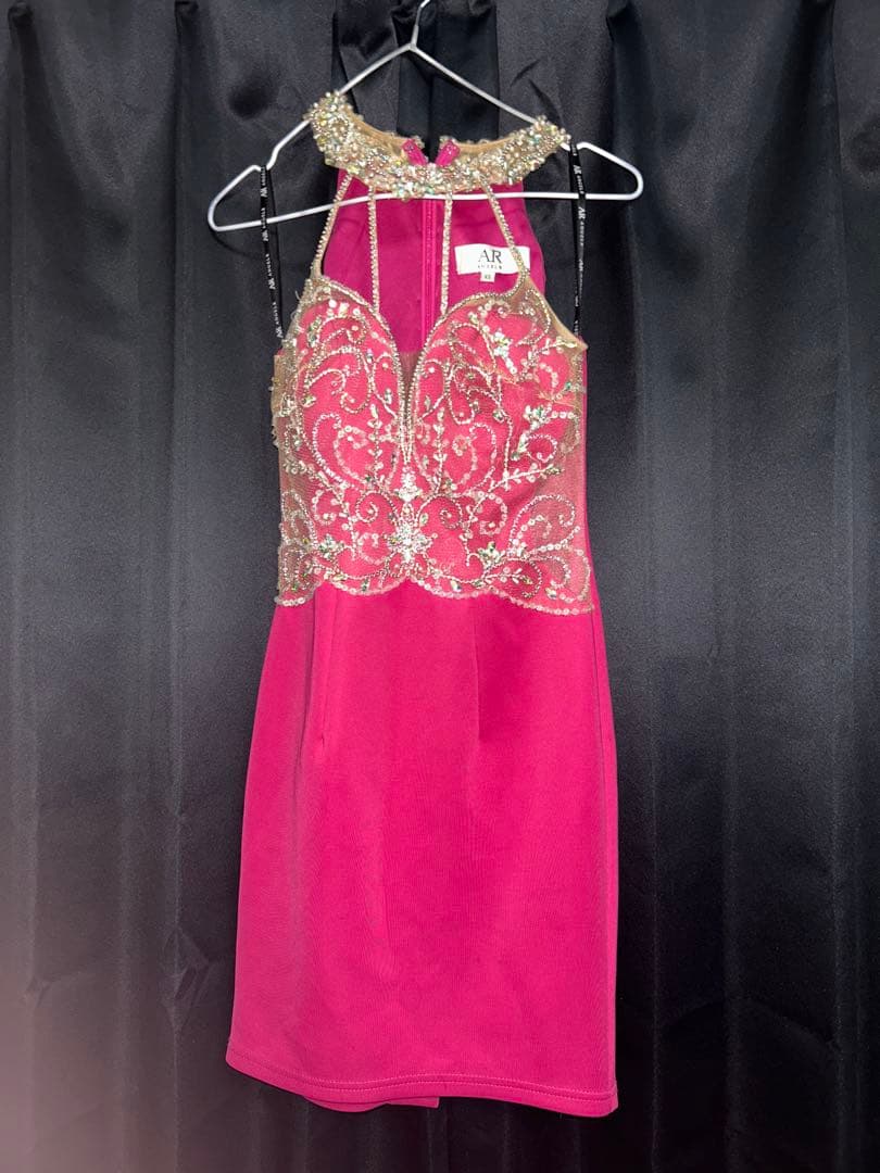 【AngelR】キャバドレス ピンクXSサイズ