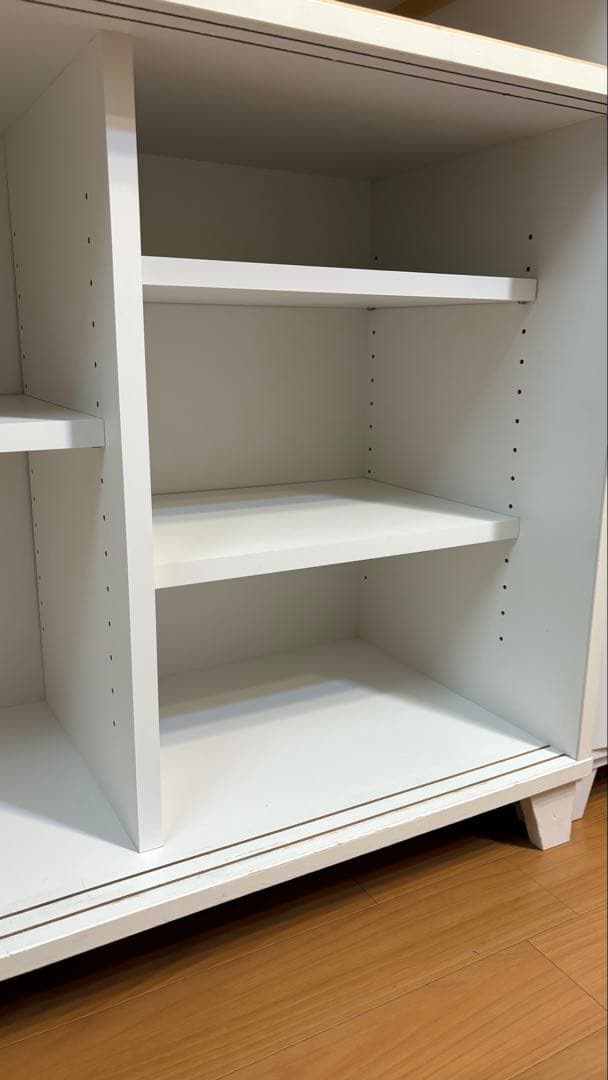 食器棚　モモナチュラル　ホワイト