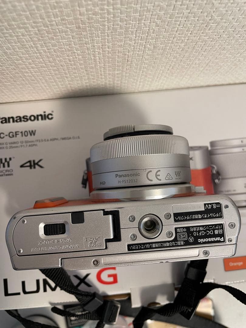 Panasonic DC−GF10 DC-GF10W-K オレンジ