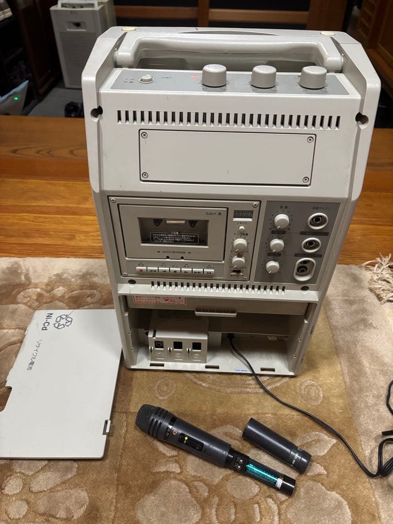 美品　このまま使える TOA WA-1812C マイク1本セット TOA