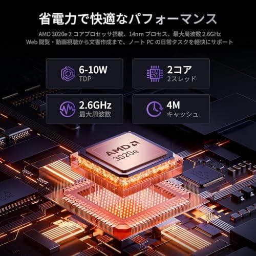 UOWAMOUノートパソコン Office 2024搭載 15.6インチ AMm