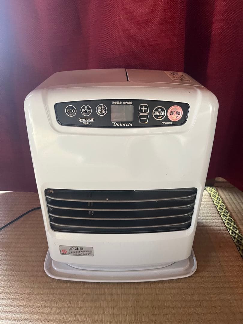 a*n様 DAINICHI FW-9222NC石油ヒーター2022年製