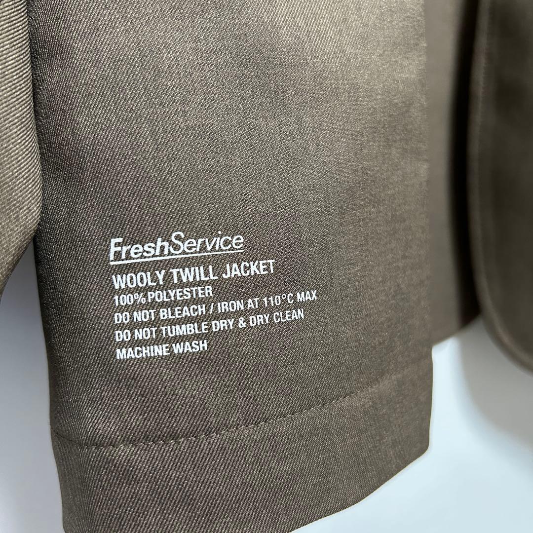Fresh Service WOOLY TWILL JACKET Mサイズ