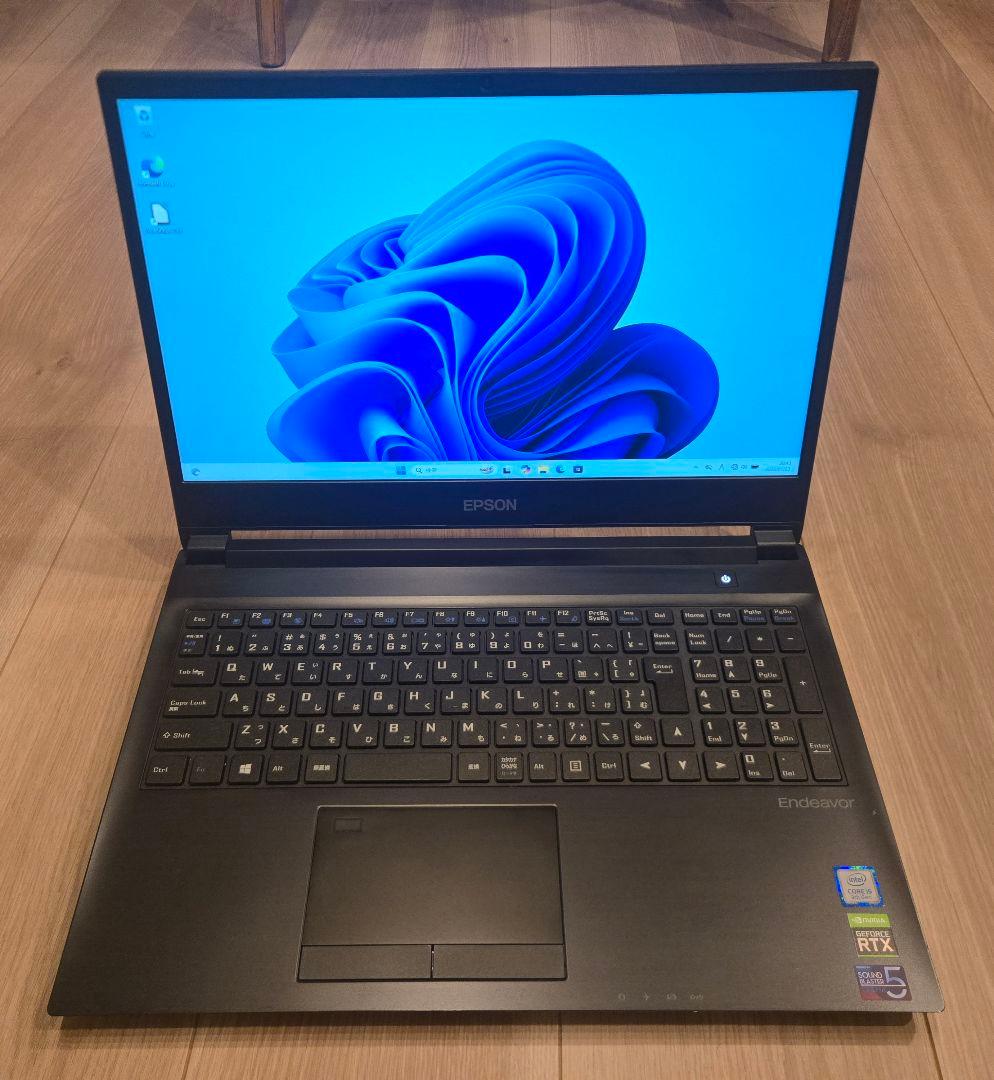 【ほぼ未使用】ゲーミングノート RTX2060/メモリ16GB/SSD512GB