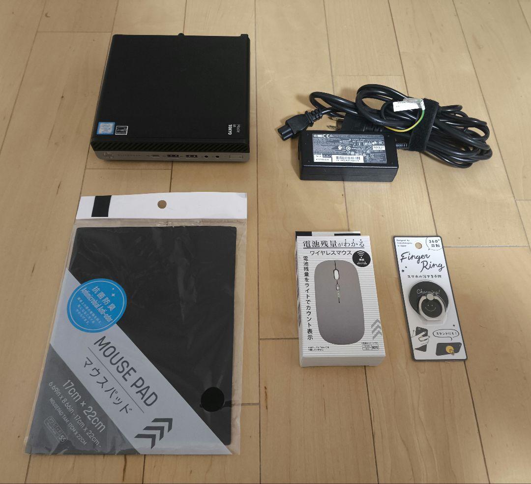 Windowsデスクトップ HP EliteDesk 800 G4 8600T/512GB/16GB/Set