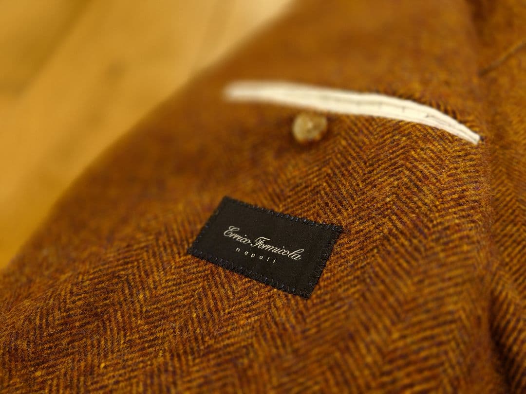 【期限セール】ERRICO FORMICOLA ツイードジャケット 42(44