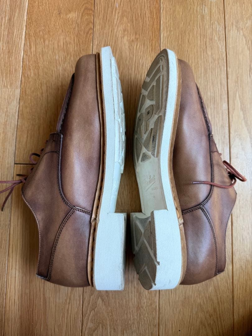 paraboot パラブーツ　シャンボード　キャメル×ホワイト