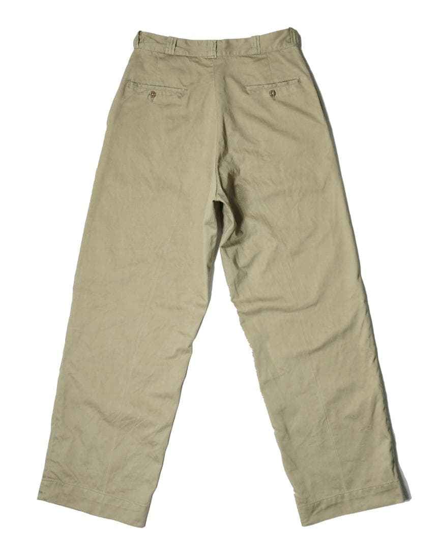 パンツ US ARMY KHAKI CHINO TROUSERS 1950s W31