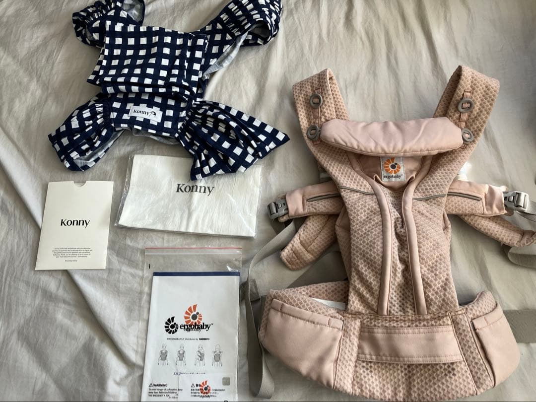 エルゴベビー　オムニブリーズ　ピンク　抱っこ紐　コニー　おまけつき