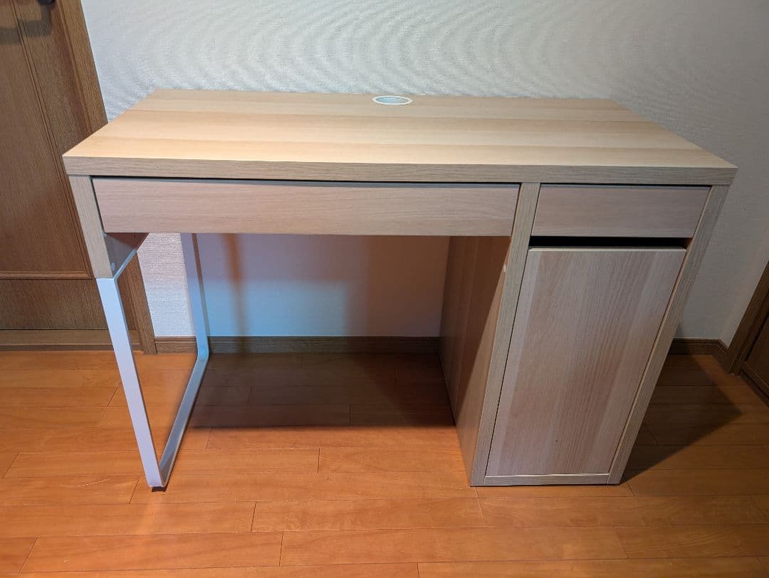 《送料込》IKEA ミッケ デスク 収納 机 学習机 事務デスク テーブル