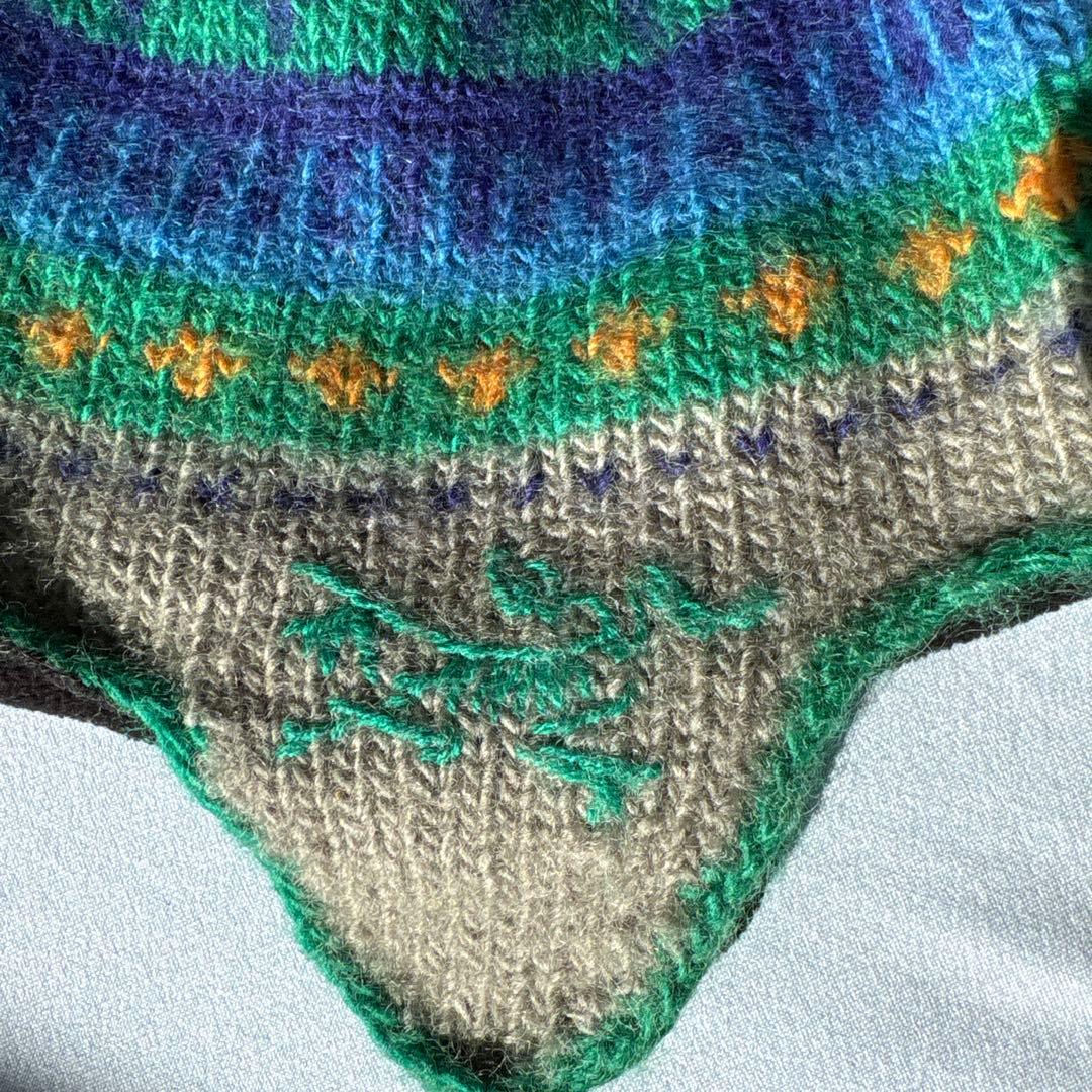 廃盤　ARC'TERYX 耳当てビーニー　ニット帽 フライトキャップ　ロゴ刺繍