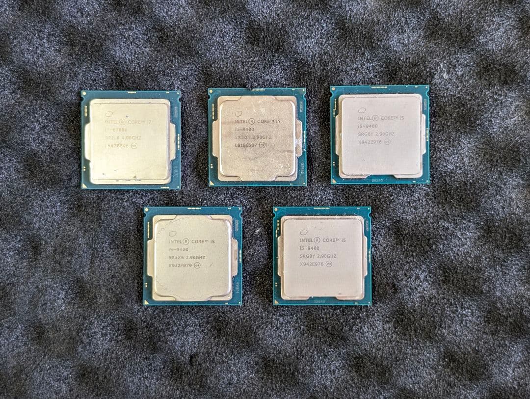 Intel CPU まとめ売り 5個セット