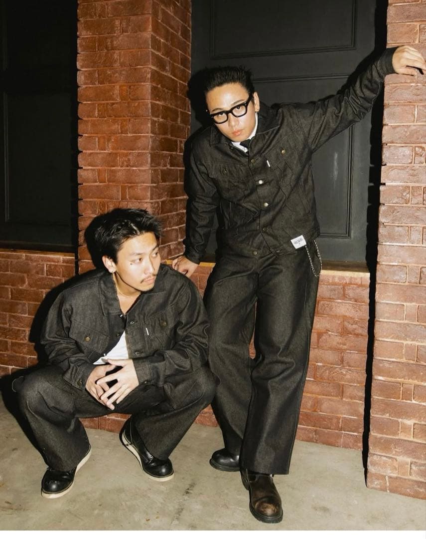 badway ブラックデニム　セットアップ　新品