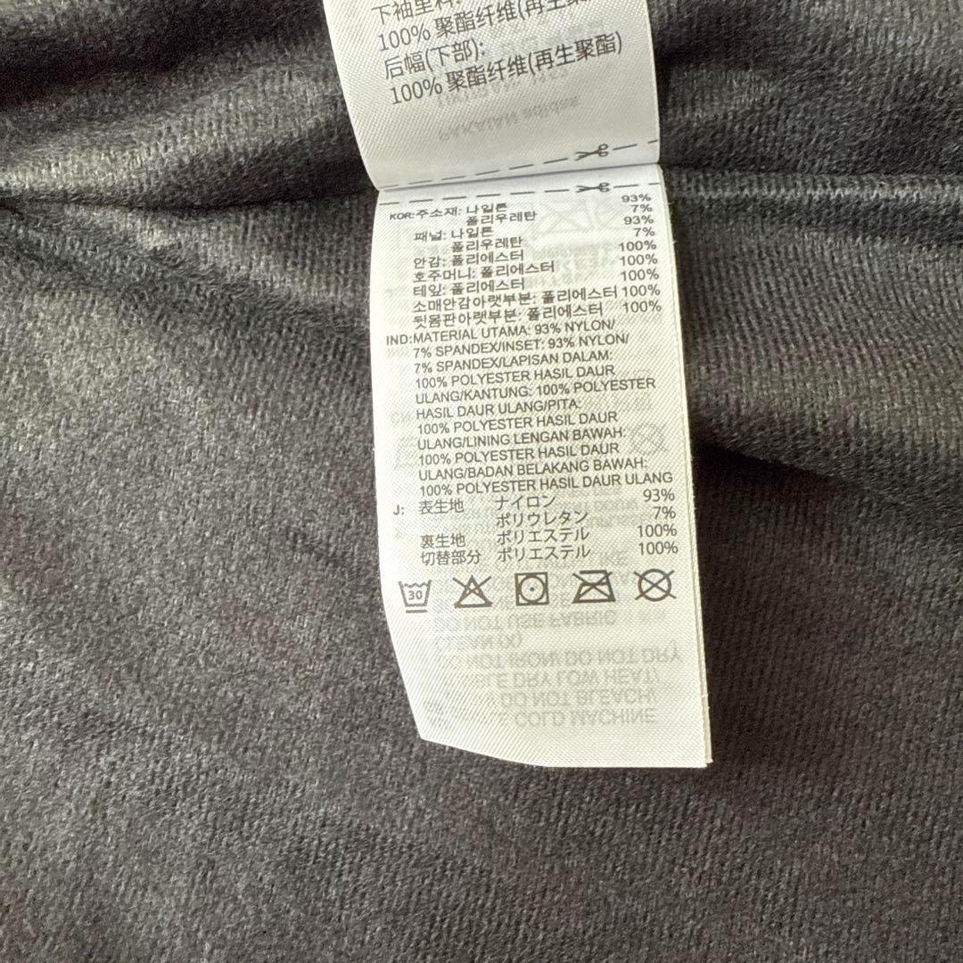 adidas ウィンドブレーカー　上着　裏起毛　通学　黒　赤　160cm 新品