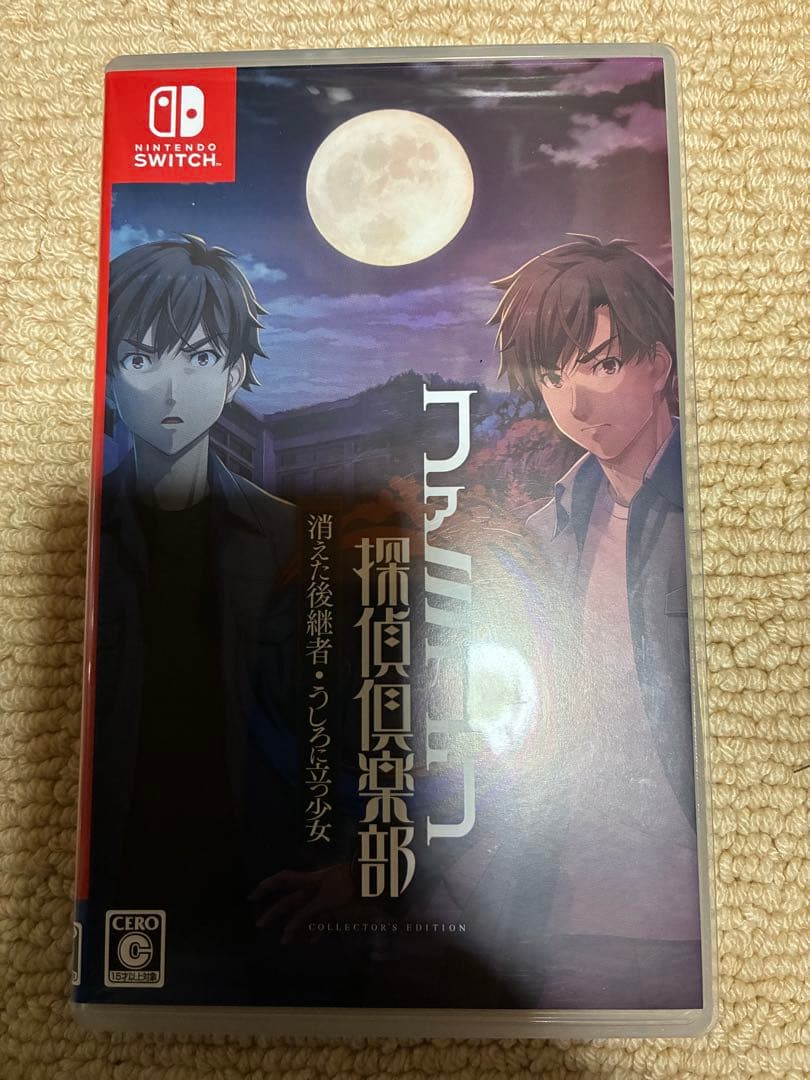 Switchファミコン探偵倶楽部　消えた後継者，うしろに立つ少女