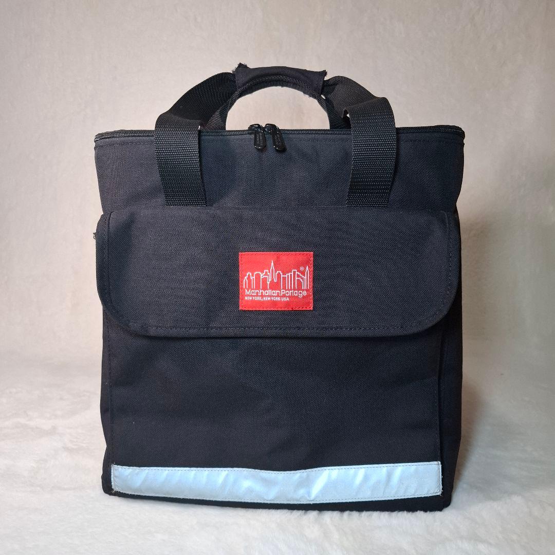 極美品　BEAMS別注　レコードバッグ DJバッグ マンハッタンポーテージ　箱型