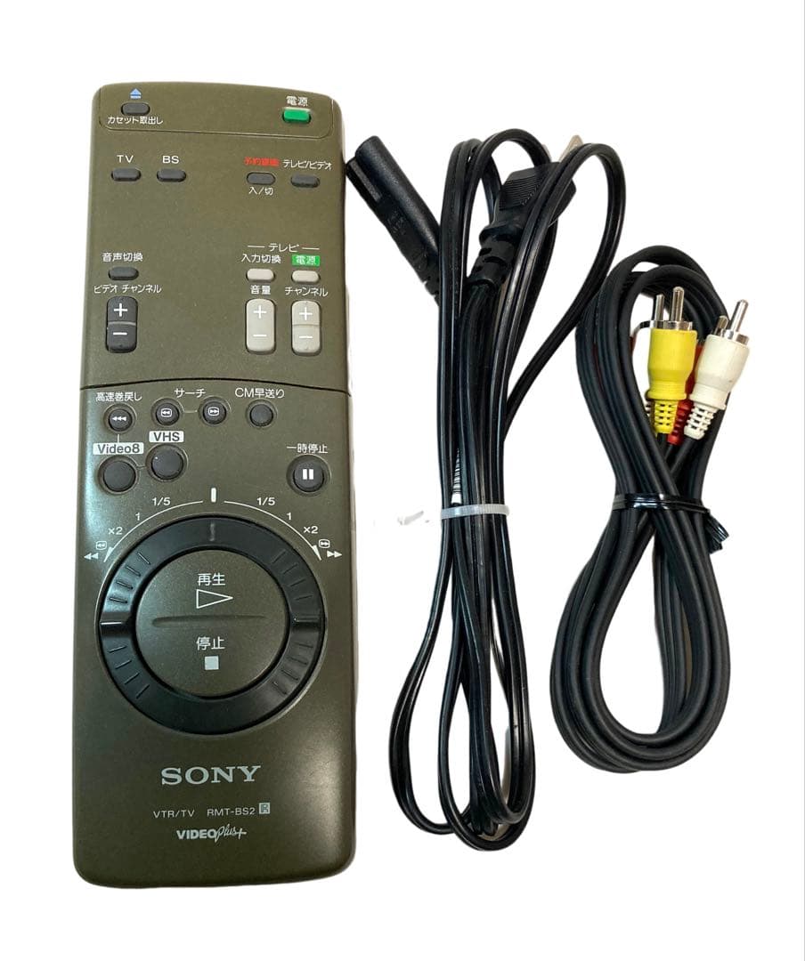 【整備済】Hi8 VHS ダブルデッキ 8mm ビデオデッキ WV-TW1