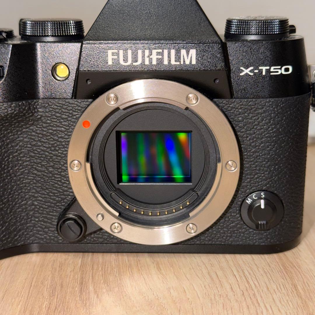FUJIFILM X-T50 XC15-45mm レンズ キット ブラッ