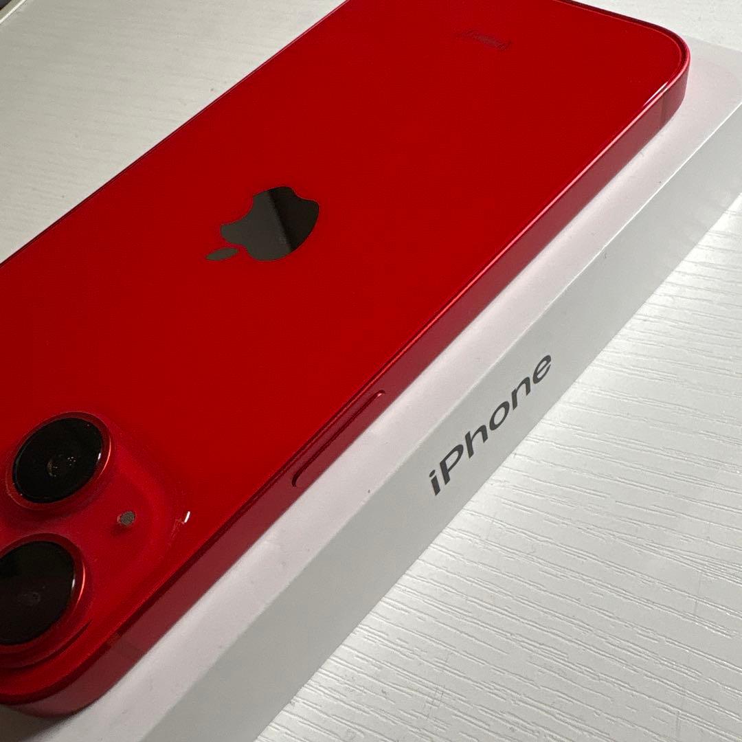 iPhone14 Plus 256GB レッド SIMフリー 極美品