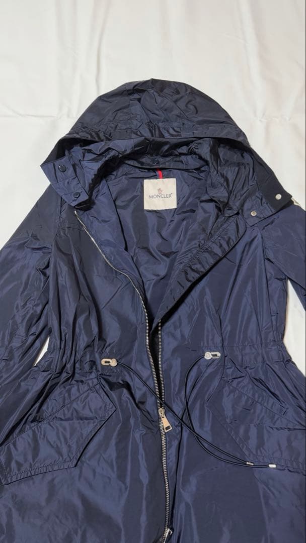 ほぼ新品モンクレール ナイロン ブルゾン ジャンパー ネイビージャケット 1/M