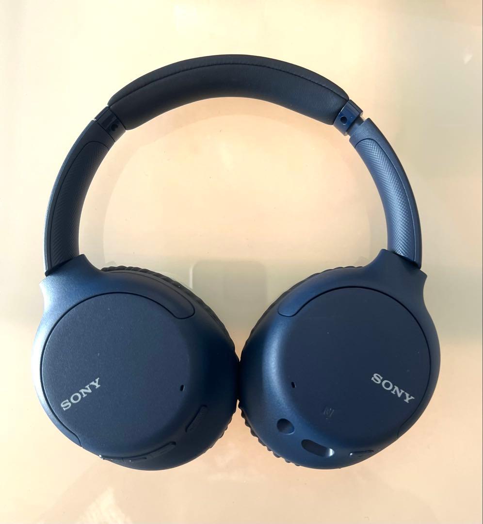 SONY WH-CH710N ワイヤレスヘッドセット　ネイビー