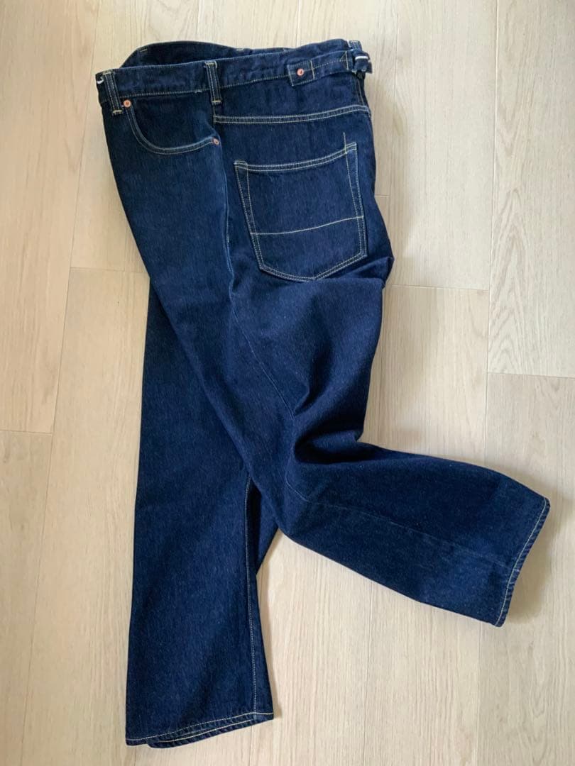 コムデギャルソンガンリューサルエルパンツ ダークデニム