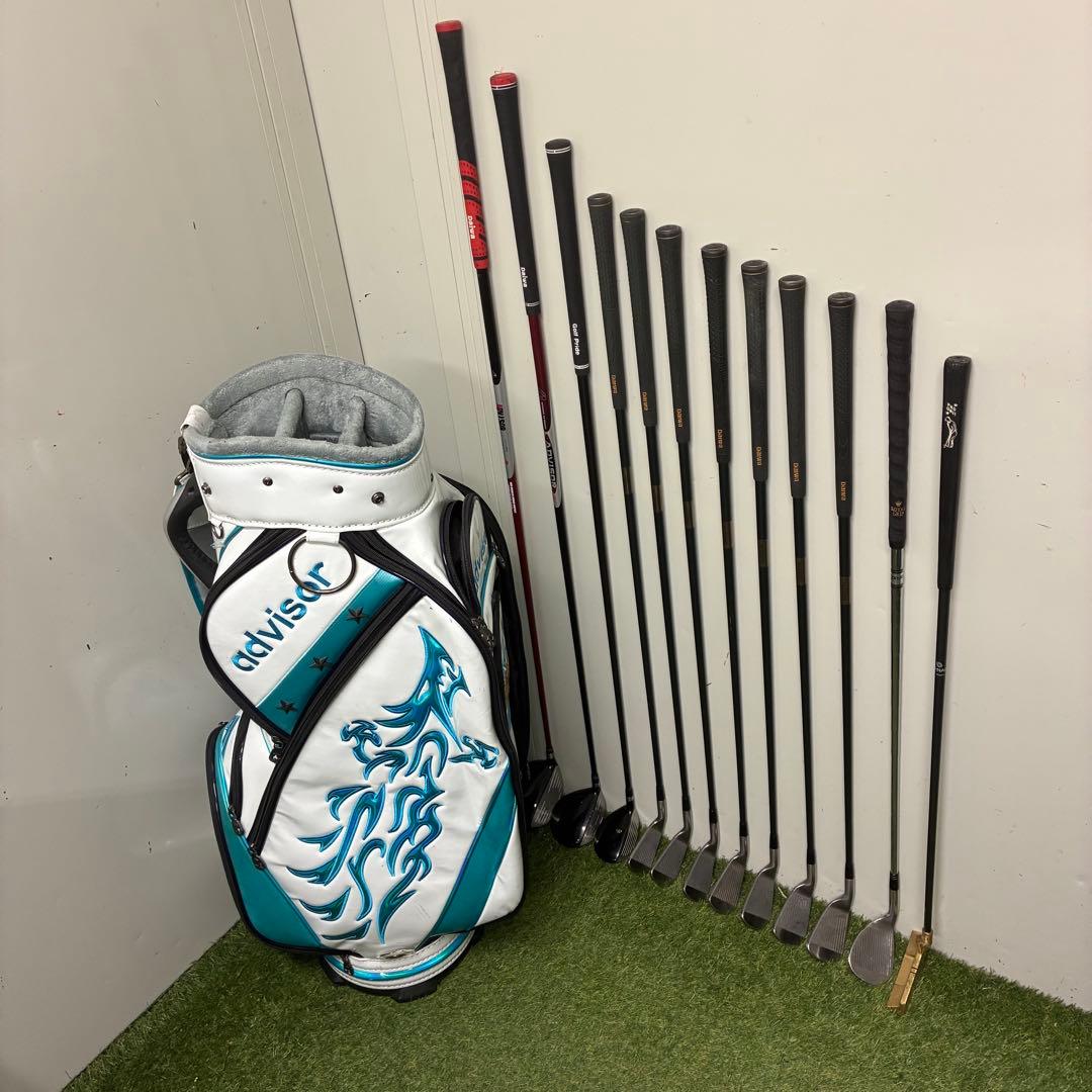 メンズゴルフクラブセット　【DAIWA】【advisor】【TOBUNDA】★
