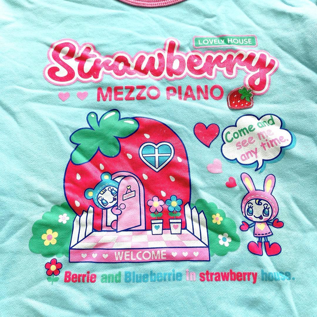 メゾピアノ ベリエちゃん トレーナー スウェット L　160 Y2K 平成レトロ