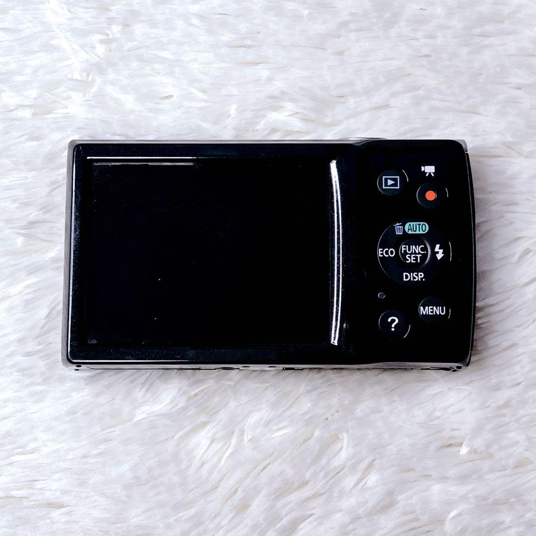 【美品】Canon IXY 120 ブラック オールドコンパクトデジタルカメラ