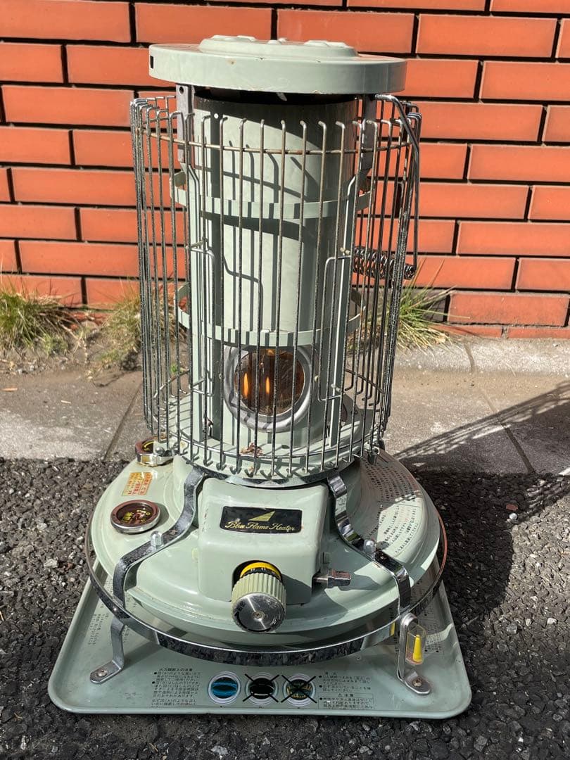 ブルーフレームヒーター 96年製 動作確認済 現状品