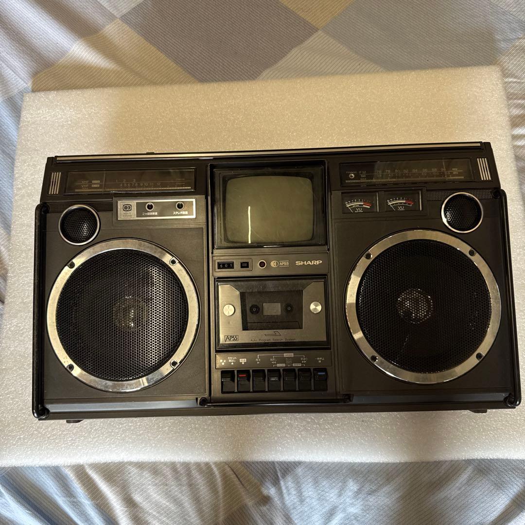 マ*︎様 SHARP ラジカセ レトロスタイル