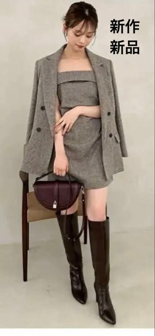 新作新品タグ付き　スナイデル♡オーバーサイズウールジャケット