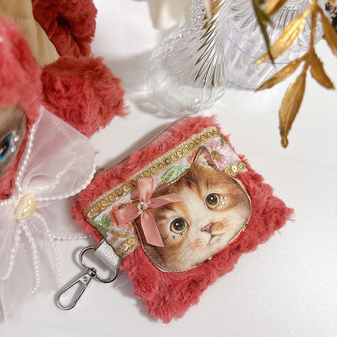 み*️様 コヤンイサムチョン　バック　お花クラウディちゃん　インド刺繍　お揃いポ