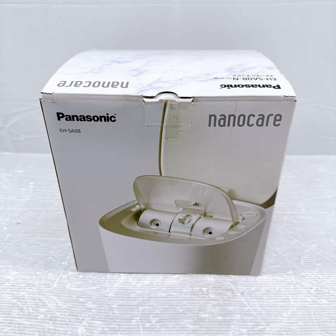 【新品】Panasonic EH-SA0B-N スチーマーナノケア 展示品