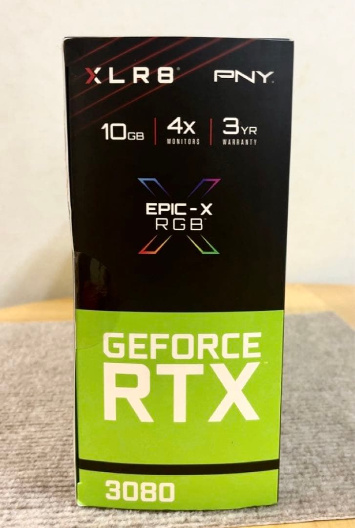 PNY RTX3080 10GB トリプルファン XLR8 RGB