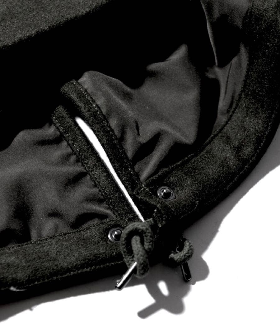 【新品：¥46,200】glamb グラム モッズコート 黒 M 春/秋/冬用