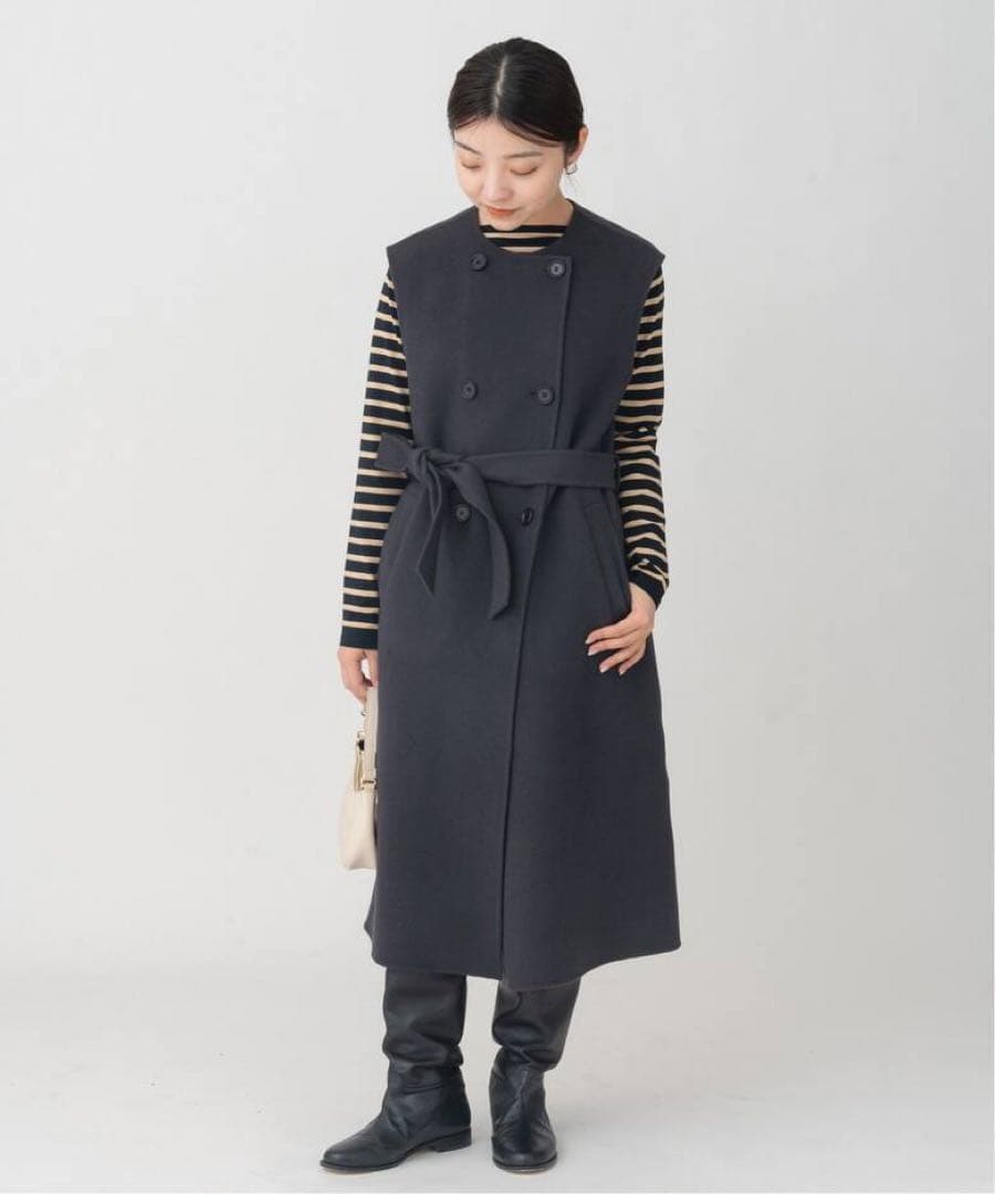 美品　IENA イエナ♡ダブルフェイス ジレ