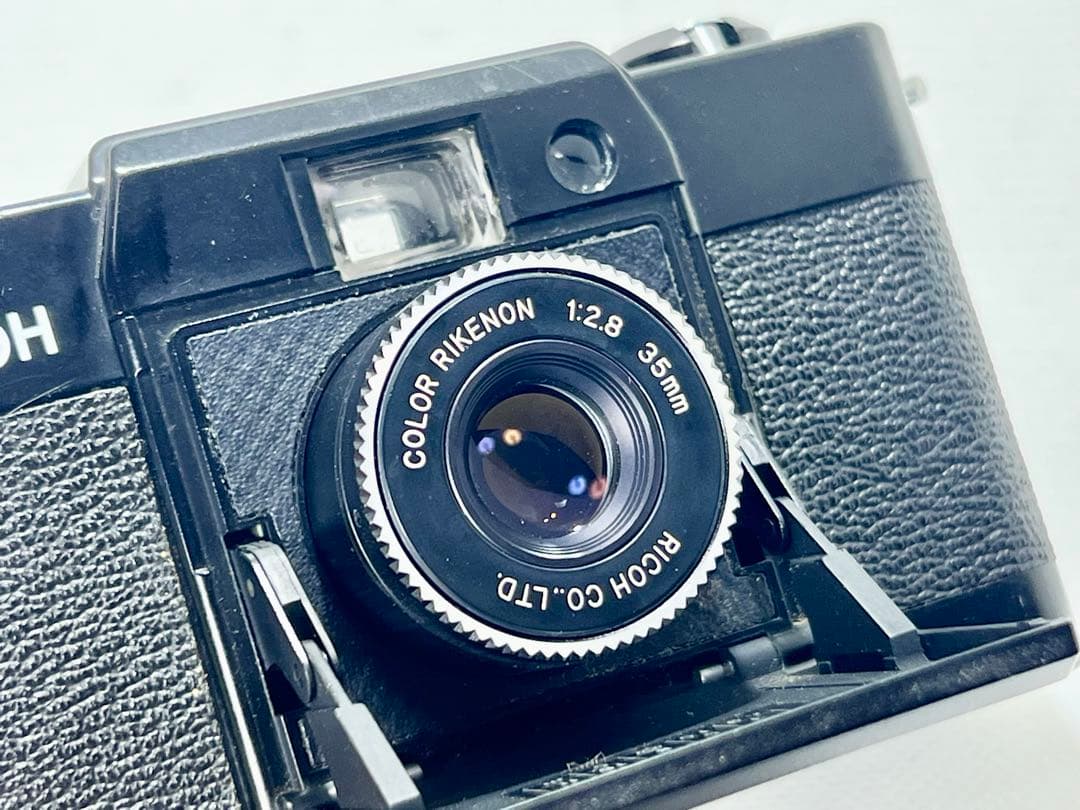 動作品RICOH FF-1コンパクトフィルムカメラ