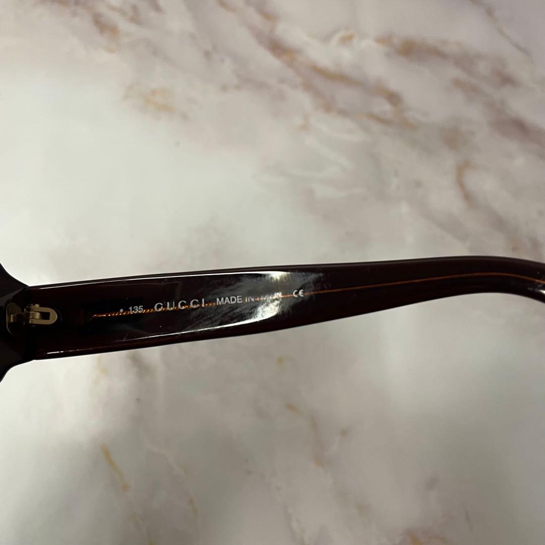 GUCCI グッチ オーバル Y2K メタル ロゴ レトロ サングラス