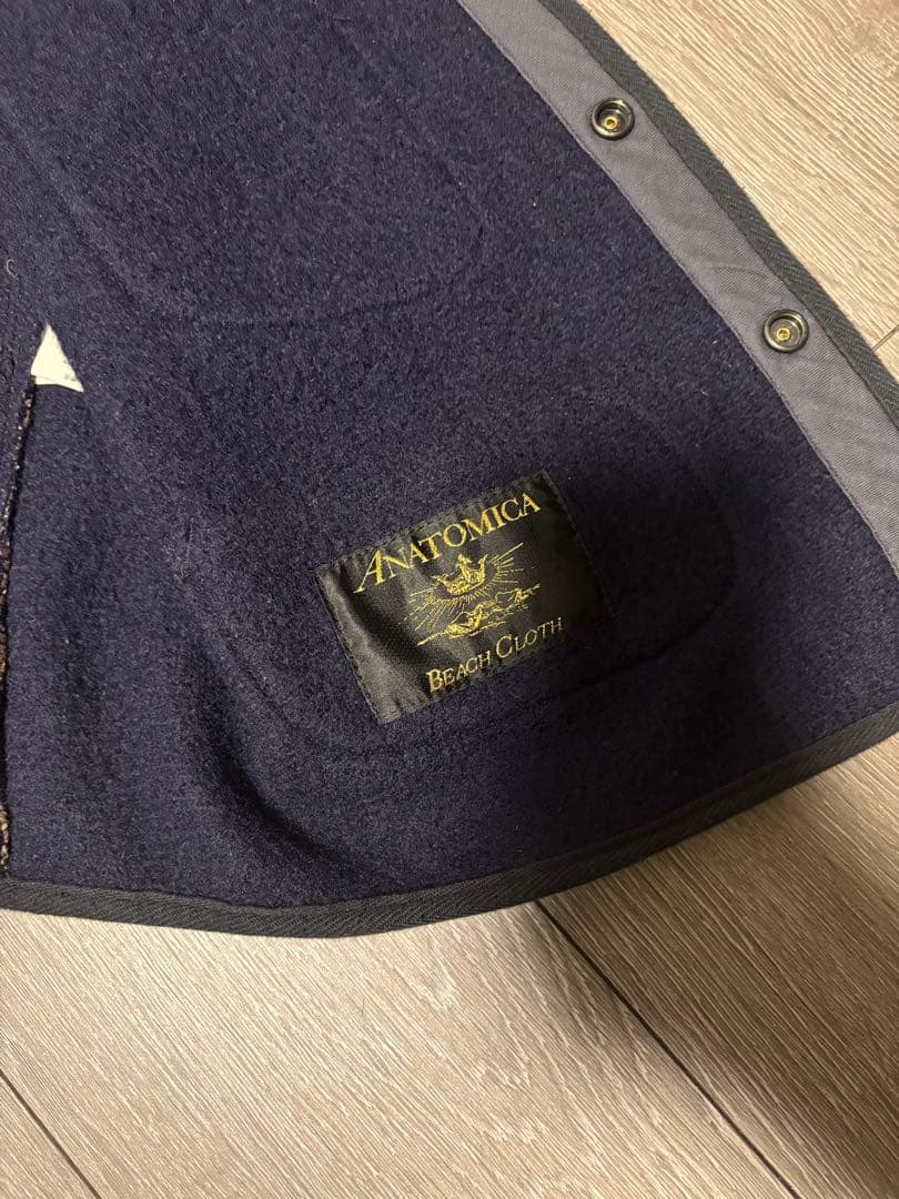 ANATOMICA ビーチクロスベスト ジレ ソルト＆ペッパー サイズ44