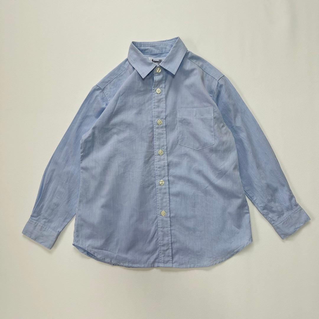 美品✨ファミリア120フォーマルセットアップスーツ４点　紺ブレザー卒園式　入学式