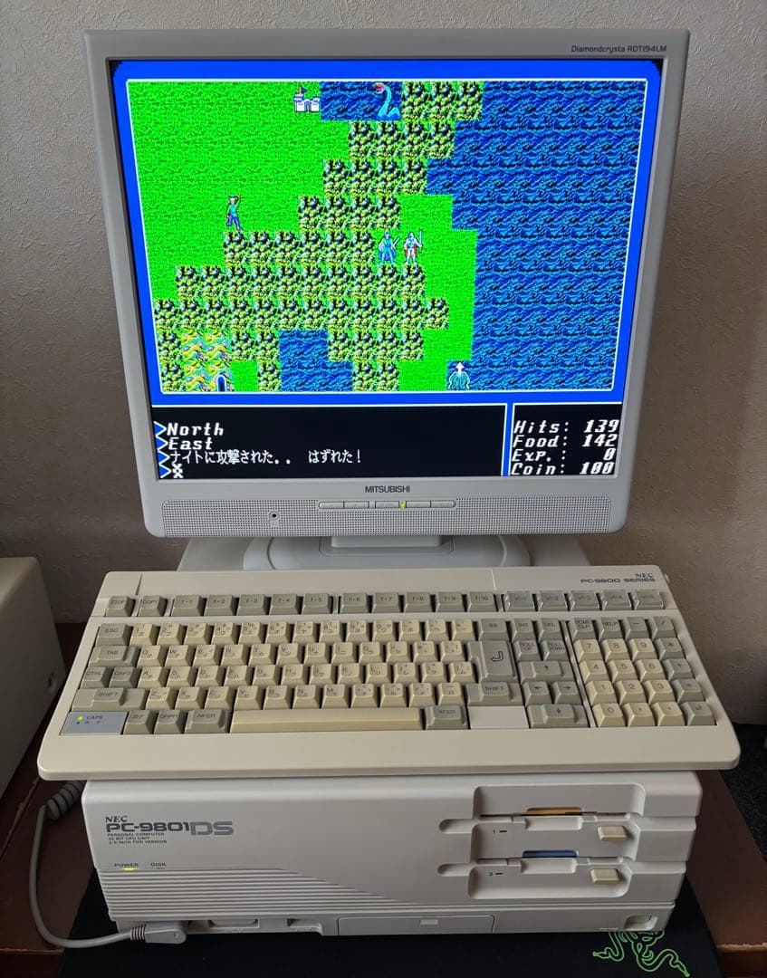 【バイイー】PC-9801DS 本体のみ 動作品