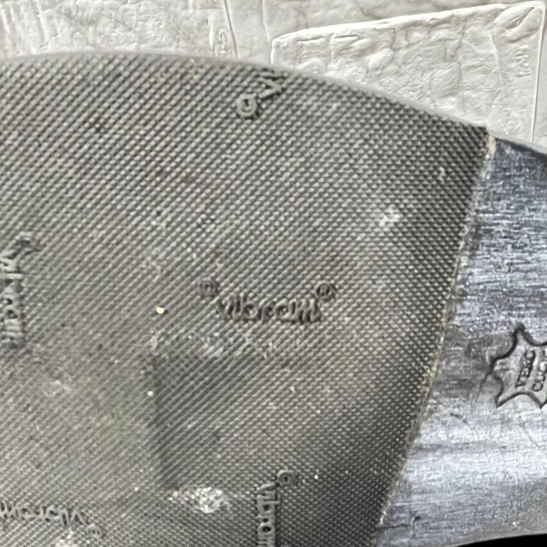 【美品】PADRONE ダービーシューズ　プレーントゥ　ブラック　本革　26.5