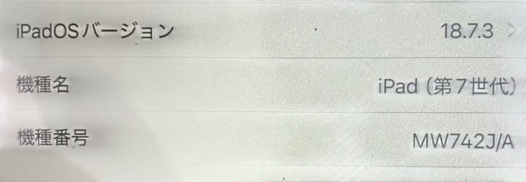 【即利用可】Apple iPad 32GB 本体 充電器付 第7世代 Wi-Fi