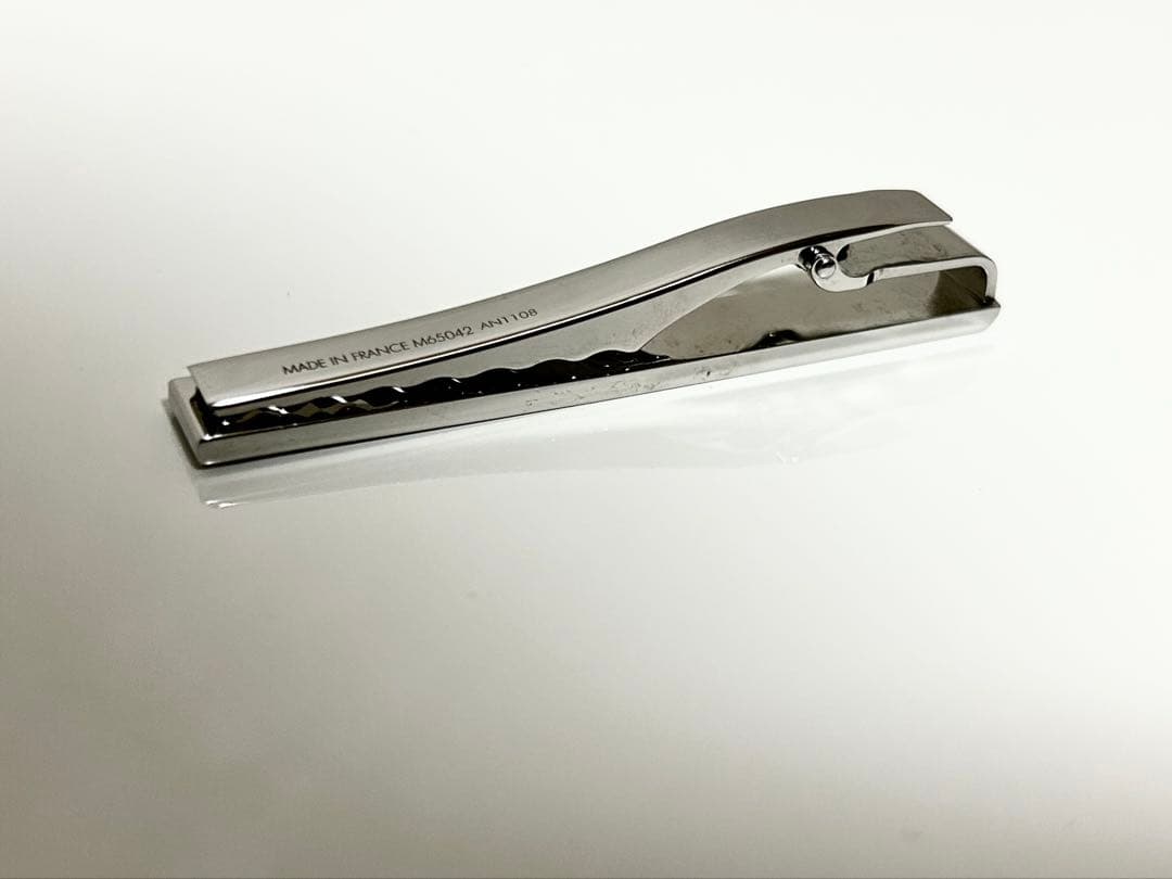 美品 LOUIS VUITTON ネクタイピン M65042 シルバー ヴィトン